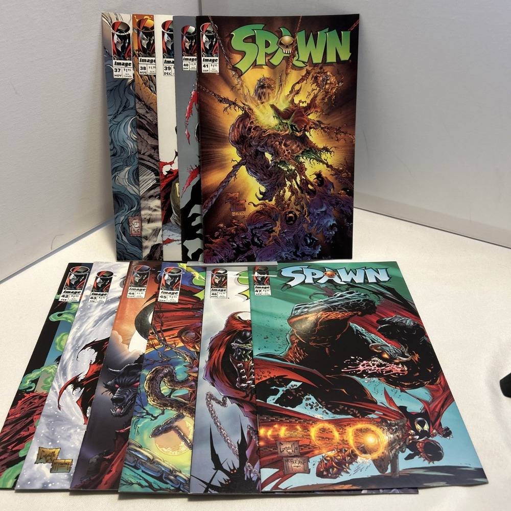 Spawn Comic Book Lot of 11 #37-47